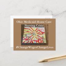 Ohio Nursing Crisis Postcard