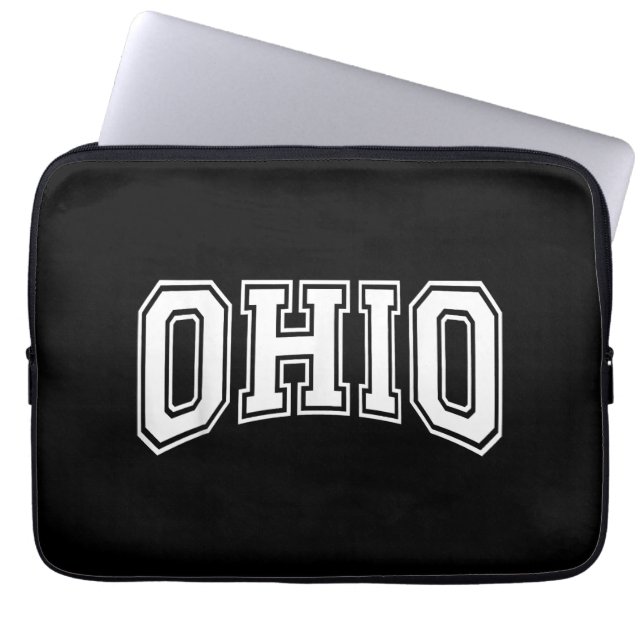 Ohio OH USA  Laptop Sleeve (Front)