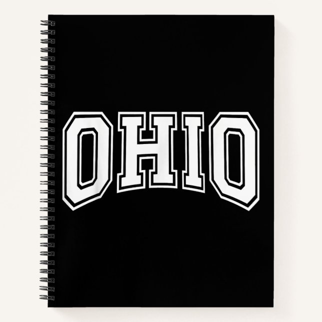 Ohio OH USA  Notebook (Front)