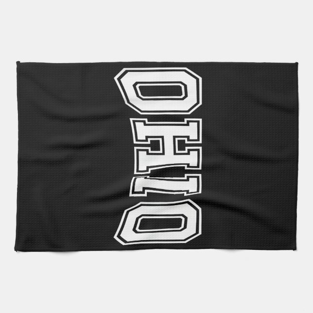 Ohio OH USA  Tea Towel (Horizontal)