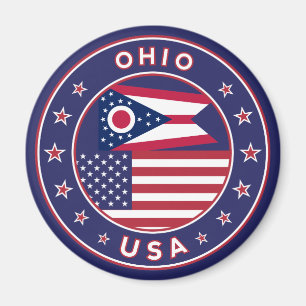 Ohio, Ohio t-shirt, Ohio sticker, phone case Magnet