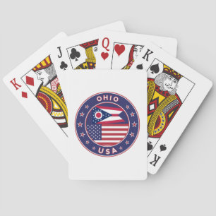 Ohio, Ohio t-shirt, Ohio sticker, phone case Playing Cards