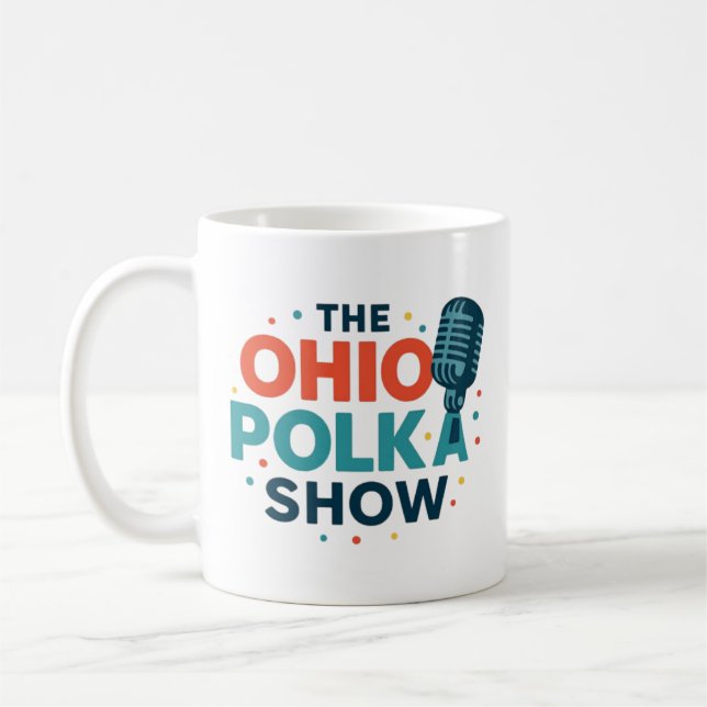 Ohio Polkas Coffee Mug (Left)