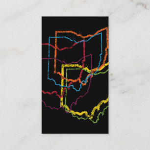 ohio pride blur business card