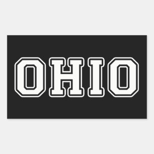 Ohio Rectangular Sticker