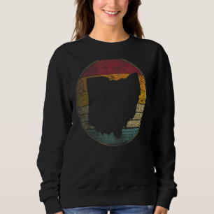 Ohio  Retro Style Vintage  70s 80s Men Women Kids Sweatshirt