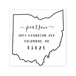 Ohio Return Address Stamp Self-Inking