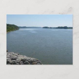 Ohio River from Gazebo Postcard