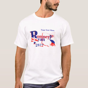 Ohio Romney and Ryan 2012 Tee Shirt Customise It!