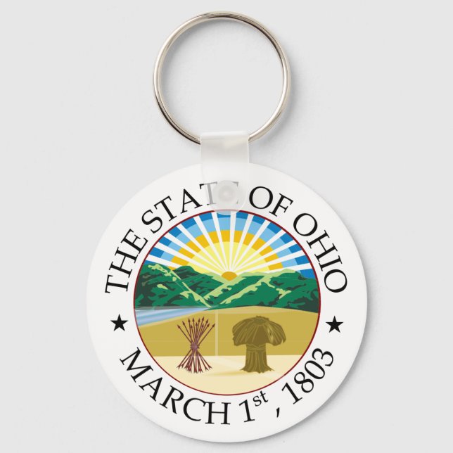 Ohio sign key ring (Front)