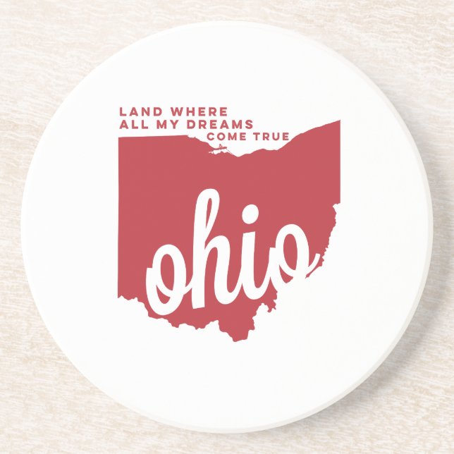 ohio | song lyrics | cherry red coaster (Front)
