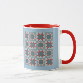 Ohio Star Sampler Quilt Pattern Mug