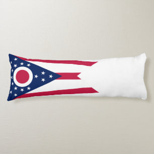 Ohio State Flag Body Cushion
