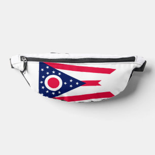 Ohio State Flag Design Bum Bags