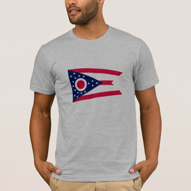Ohio State Flag Design T-Shirt (Front)