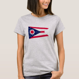 Ohio State Flag Design T-Shirt