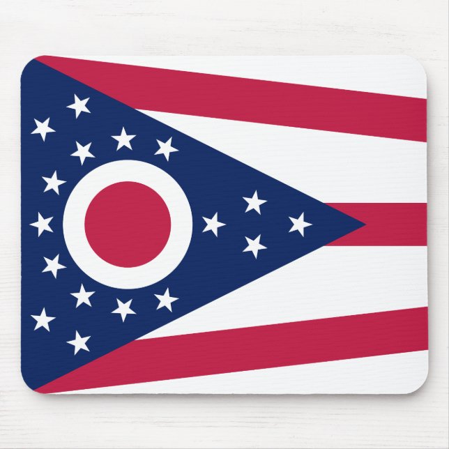 Ohio State Flag Mouse Pad (Front)