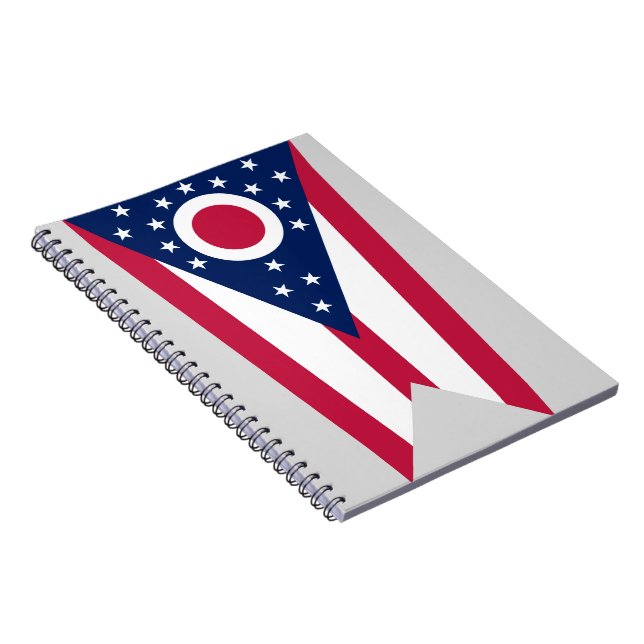 Ohio State Flag Notebook (Right Side)