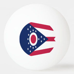 Ohio State Flag Ping Pong Ball