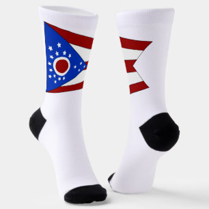 Ohio State flag Socks