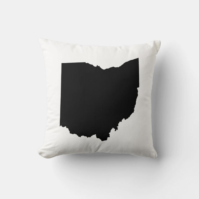 Ohio State Outline Cushion (Front)