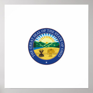 Ohio State Seal Poster
