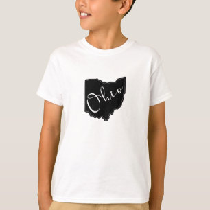 Ohio State Shape Outline - Ohio Map Outline T-Shirt