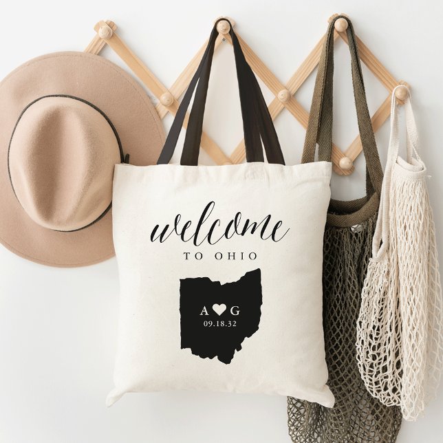 Ohio State Silhouette Wedding Welcome Tote (Creator Uploaded)