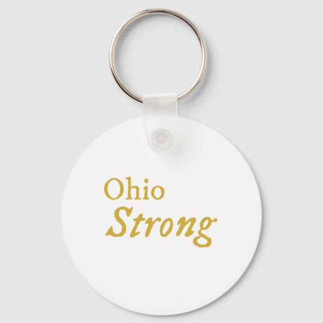 Ohio Strong  Key Ring (Front)
