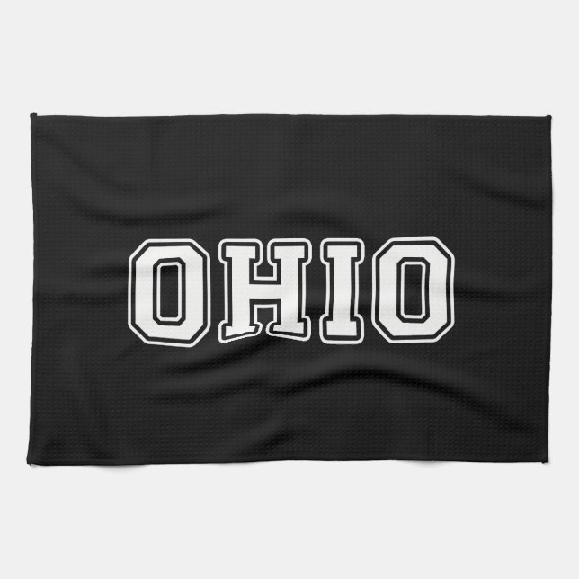 Ohio Tea Towel (Horizontal)
