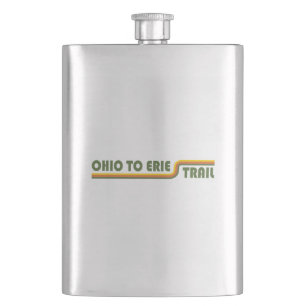Ohio To Erie Trail Hip Flask