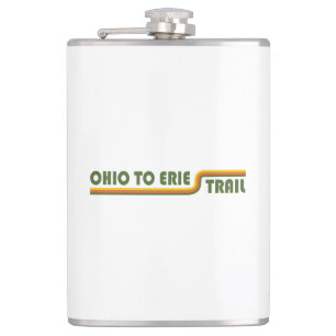 Ohio To Erie Trail Hip Flask