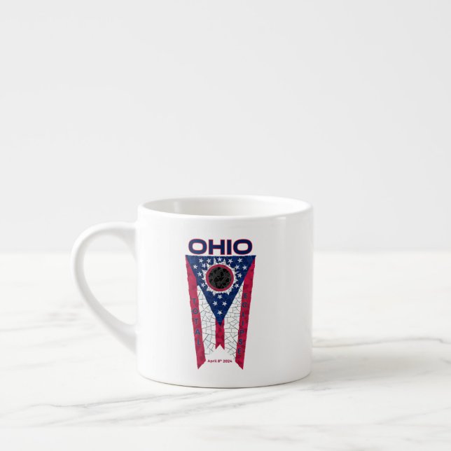 Ohio Total Eclipse Espresso Mug (Left)