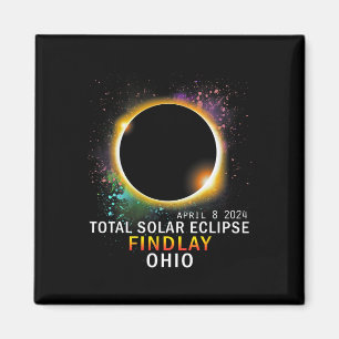 Ohio Total Solar Eclipse April 8 2024 Magnet