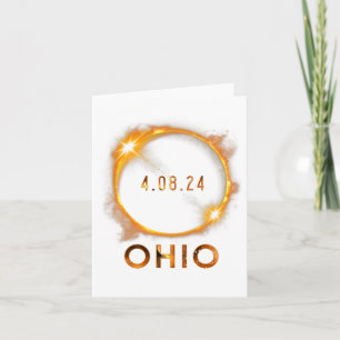 Ohio Total Solar Eclipse April 8 2024 Ohio Solar E Card