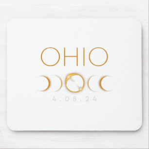 Ohio Total Solar Eclipse April 8 2024 Ohio Solar E Mouse Pad