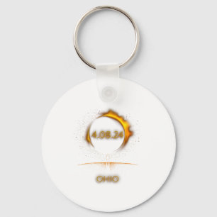 Ohio Total Solar Eclipse April 8 2024 Totality Ecl Key Ring