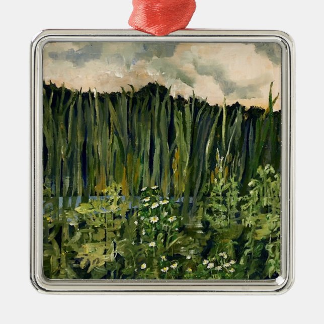 Ohio Trails,  Metal Tree Decoration (Front)