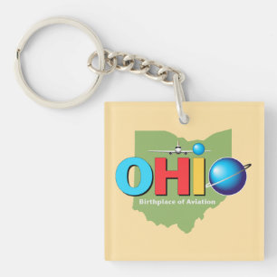 Ohio United States of America Key Ring