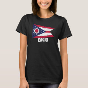 Ohio US States America USA Ohio Flag North America T-Shirt
