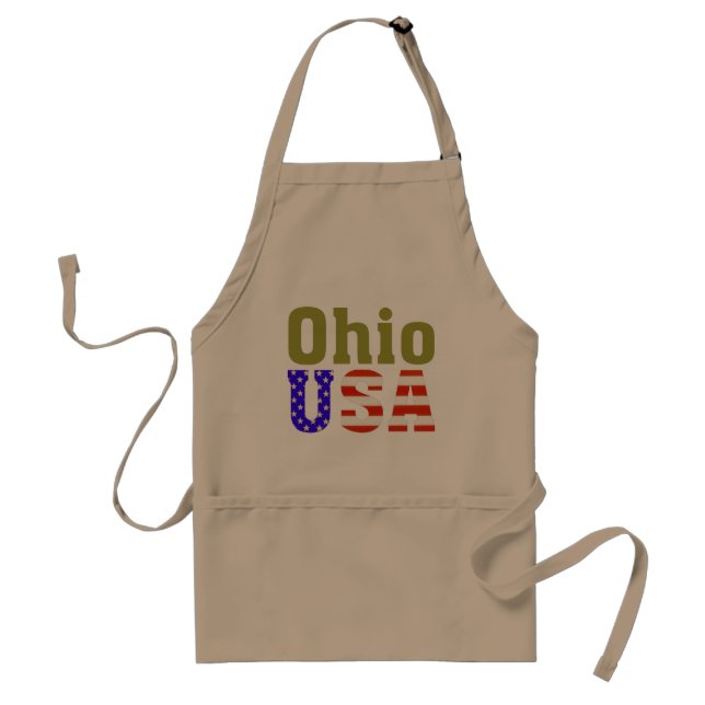 Ohio USA! Standard Apron (Front)