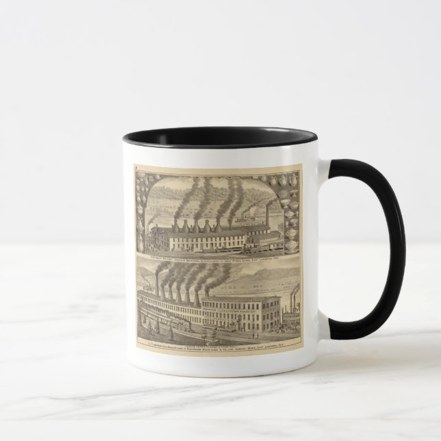 Ohio Valley Pottery, Laughlin Brothers Mug (Right)