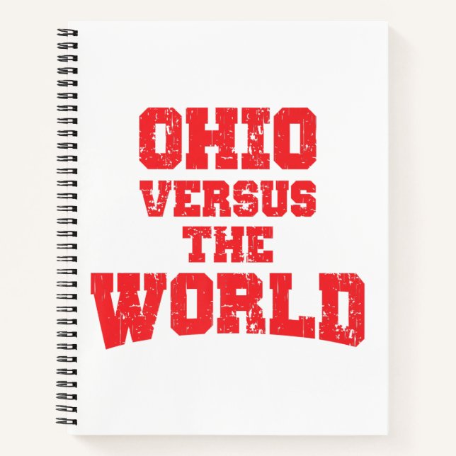 OHIO VERSUS THE WORLD NOTEBOOK (Front)