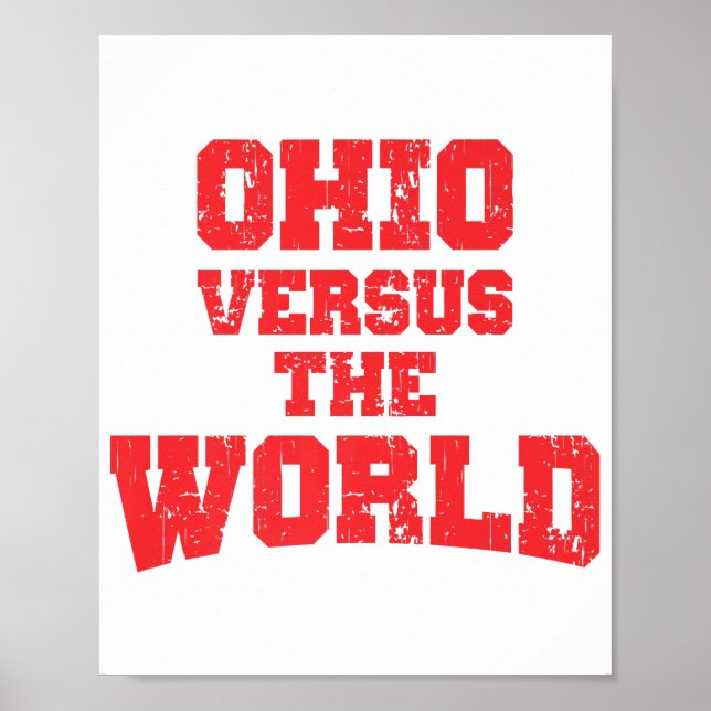 OHIO VERSUS THE WORLD POSTER (Front)