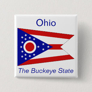Ohioan Flag Button