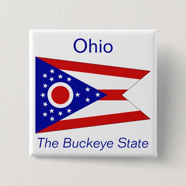 Ohioan Flag Button (Front)