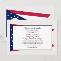 Ohioan Flag, Flag of Ohio Wedding