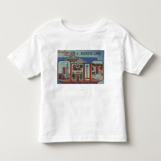 OhioBuckeye LakeLarge Letter ScenesOhio Toddler T-Shirt (Front)