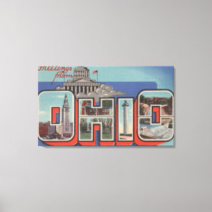 OhioLarge Letter ScenesOhio Canvas Print
