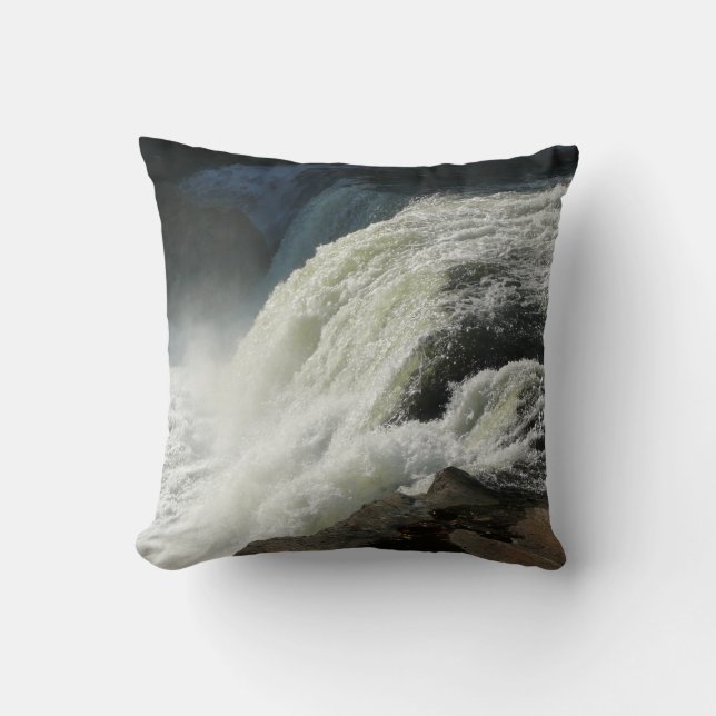 Ohiopyle Falls in Pennsylvania Cushion (Front)